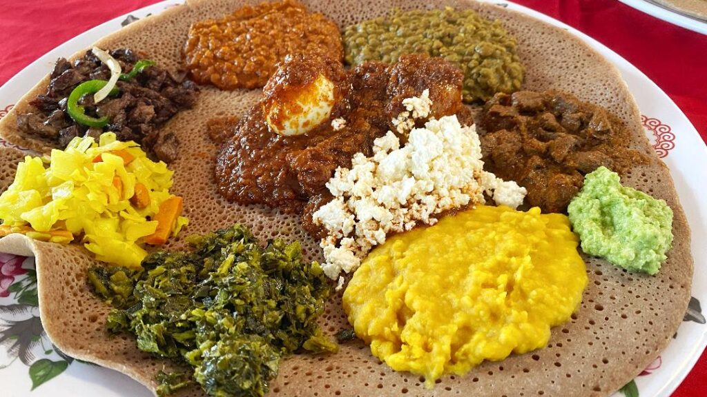 Lalibela Combination Platter