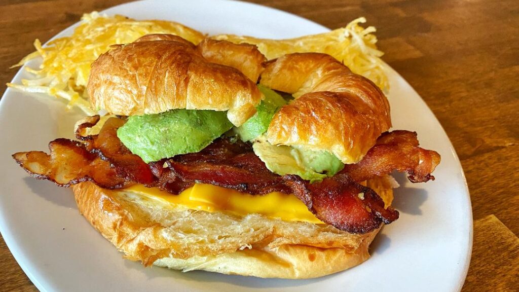 Shirley's Diner Croissant Sandwich