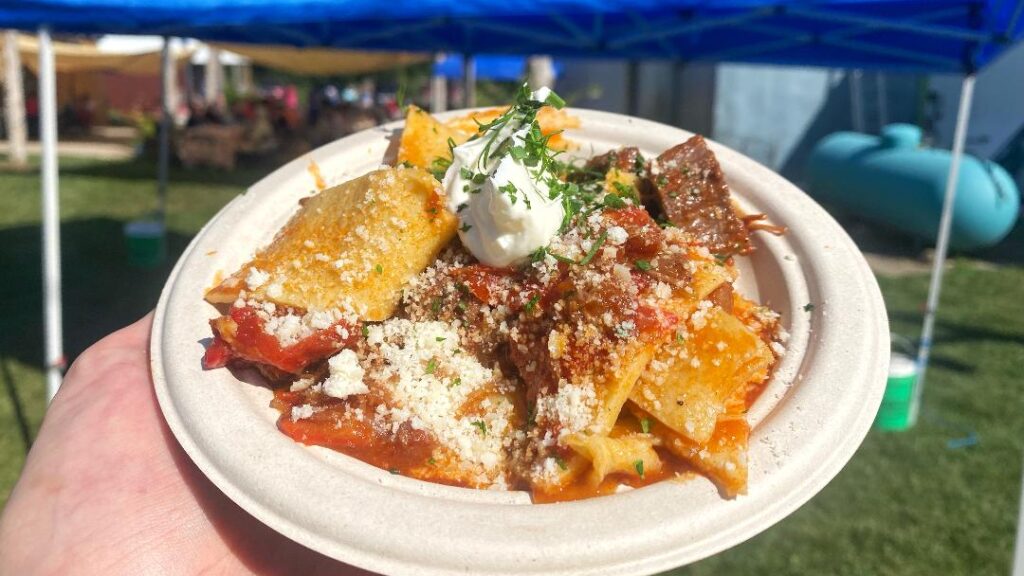 Battle of the Chefs Braised Bison & Pappardelle Goulash