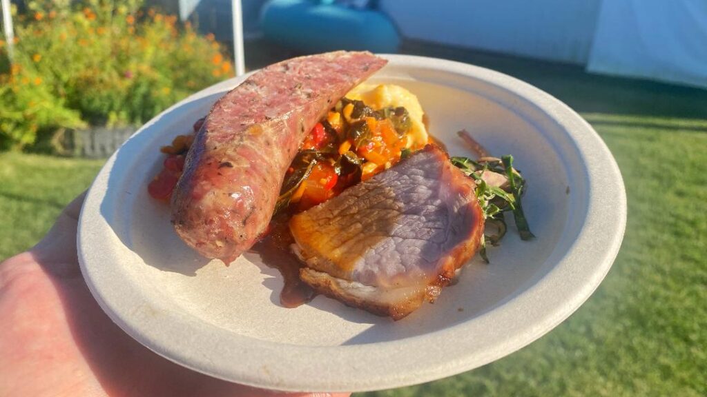 Battle of the Chefs Garlic & Basil Pork Sausage & Smoked Pork Loin
