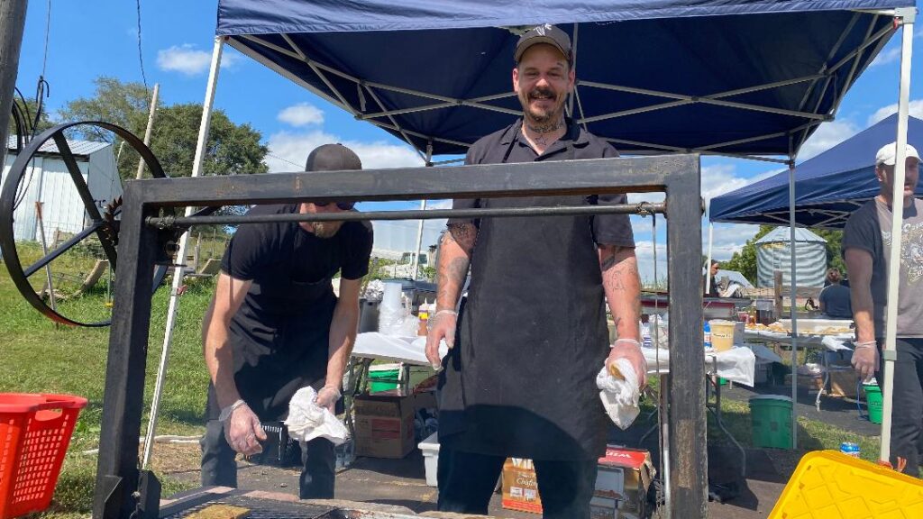 Battle of the Chefs Moses Moseley and Dan Whalen
