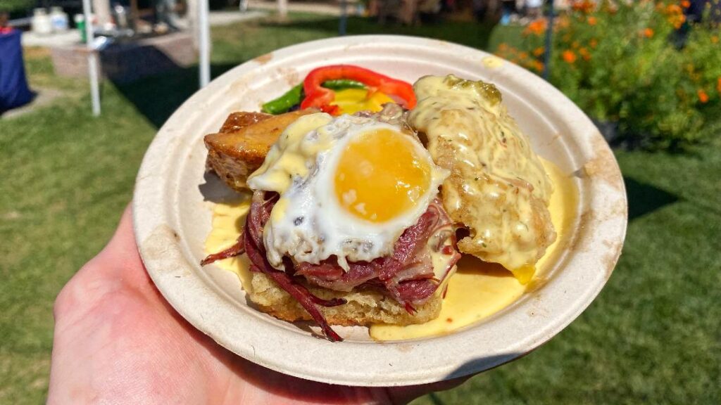 Battle of the Chefs Reuben Benedict
