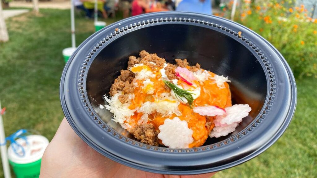 Battle of the Chefs Squash-Stuffed Polish Dumpling