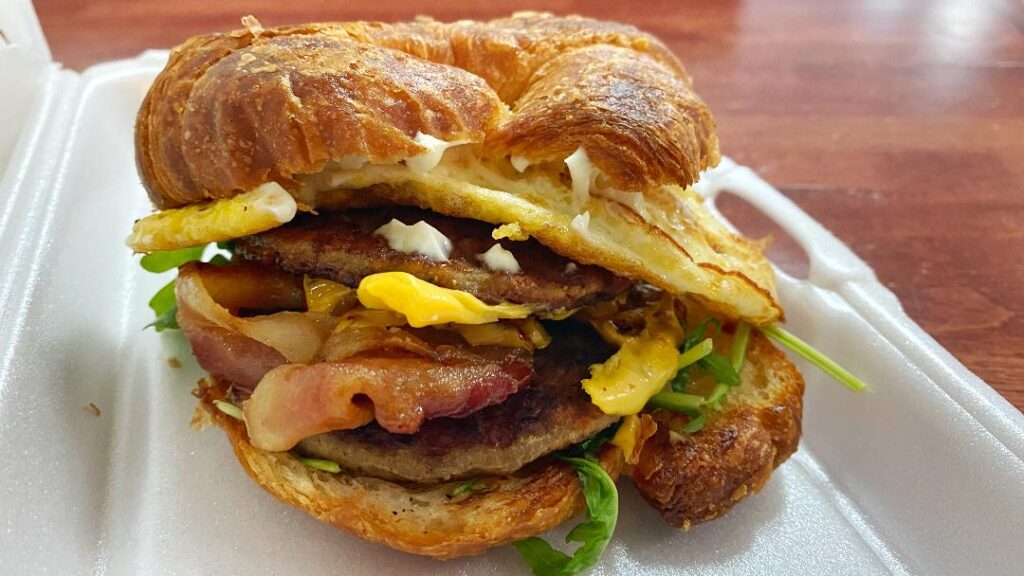 Corner Kitchen Breaky Sando