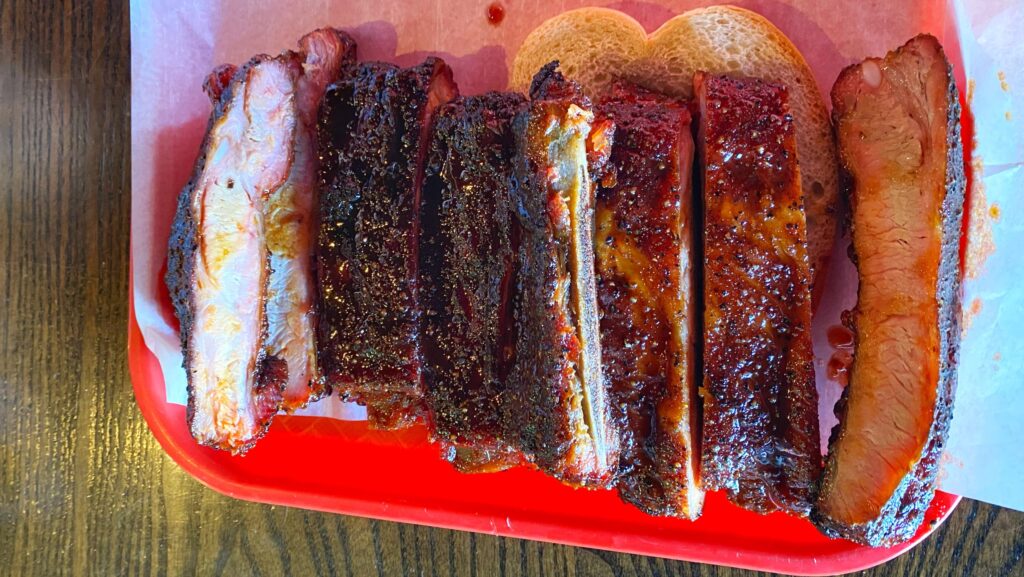 J's Smokehouse Ribs Platter 2