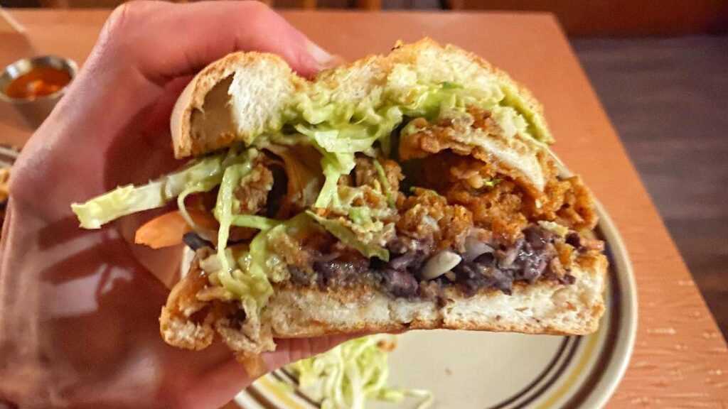 Masa Luna Vegan Torta (inside)