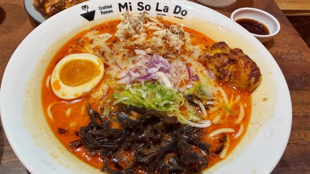 Mi So La Do Spicy Creamy Chicken Ramen