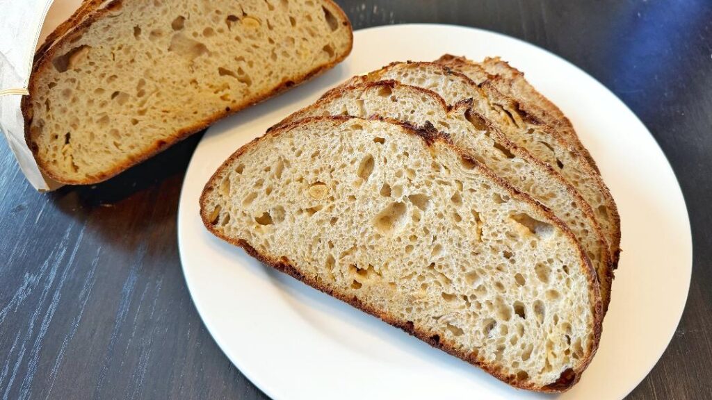 All in Thyme Roasted Garlic Parmesan Sourdough