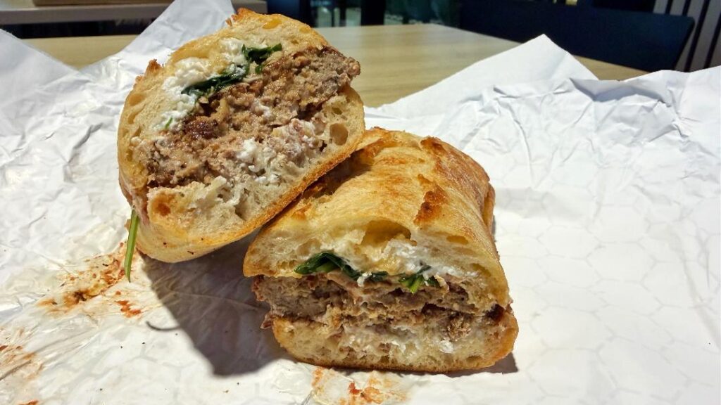 J.Gorat's Polpette Sandwich
