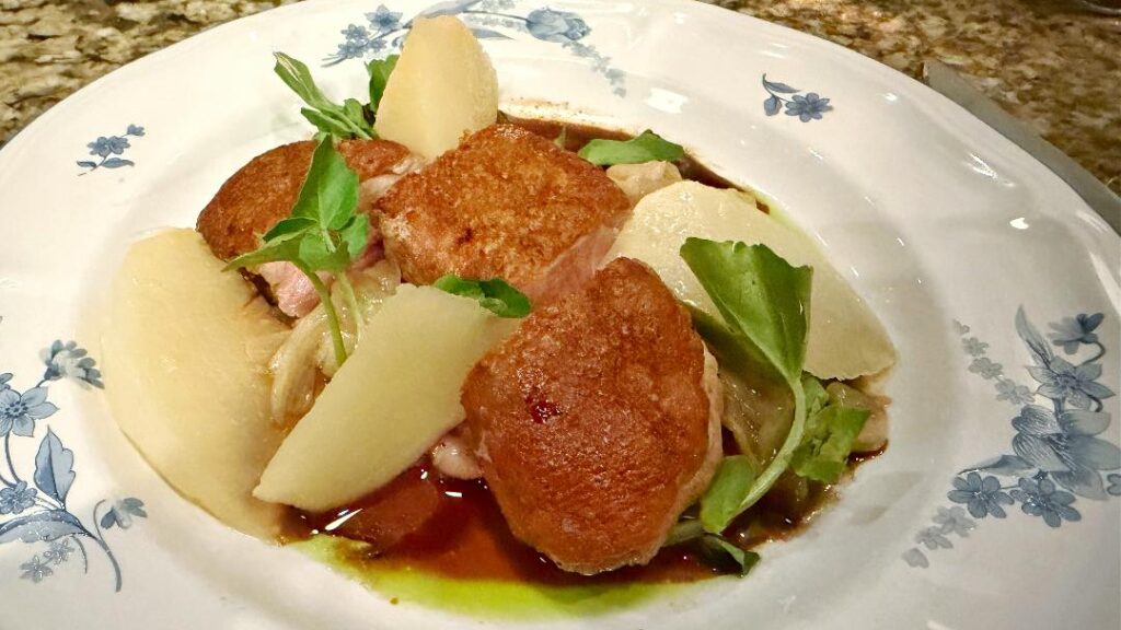 Le Bouillon Hudson Valley Duck Breast