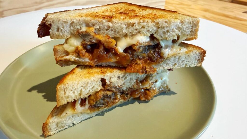 All In Thyme Crispy Local Oyster Mushroom Melt