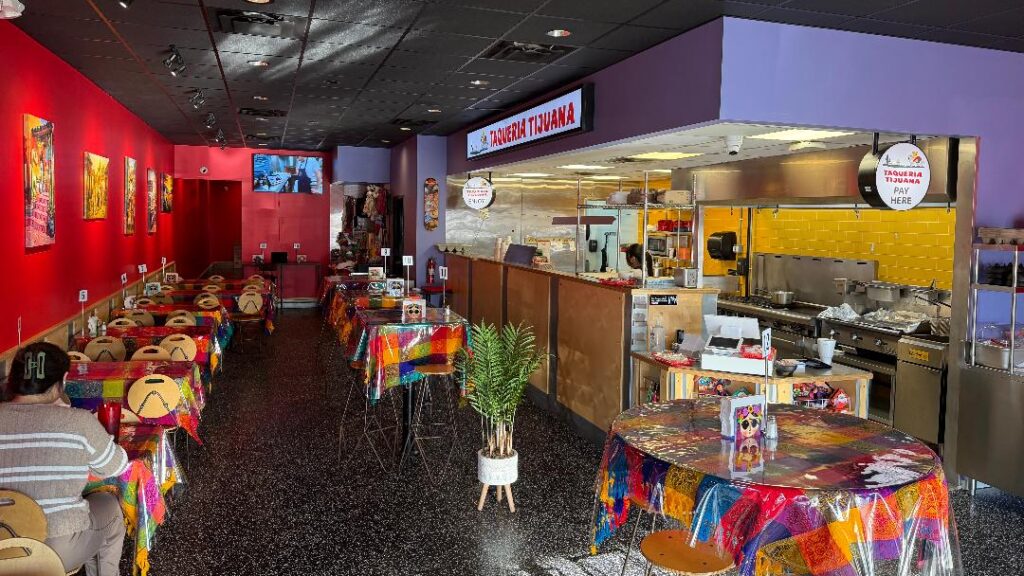 Taqueria Tijuana West location interior