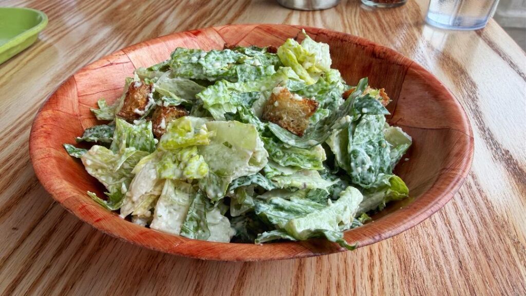 Very Important Pizza Caesar Salad