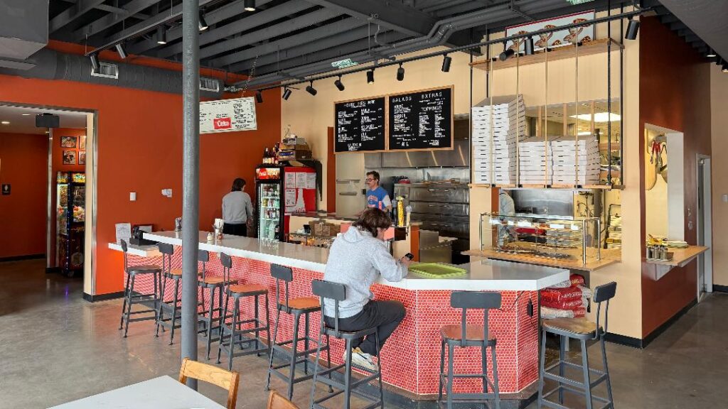 Very Important Pizza Interior