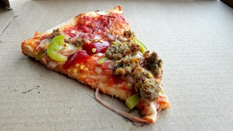 Very Important Pizza Luigi Slice