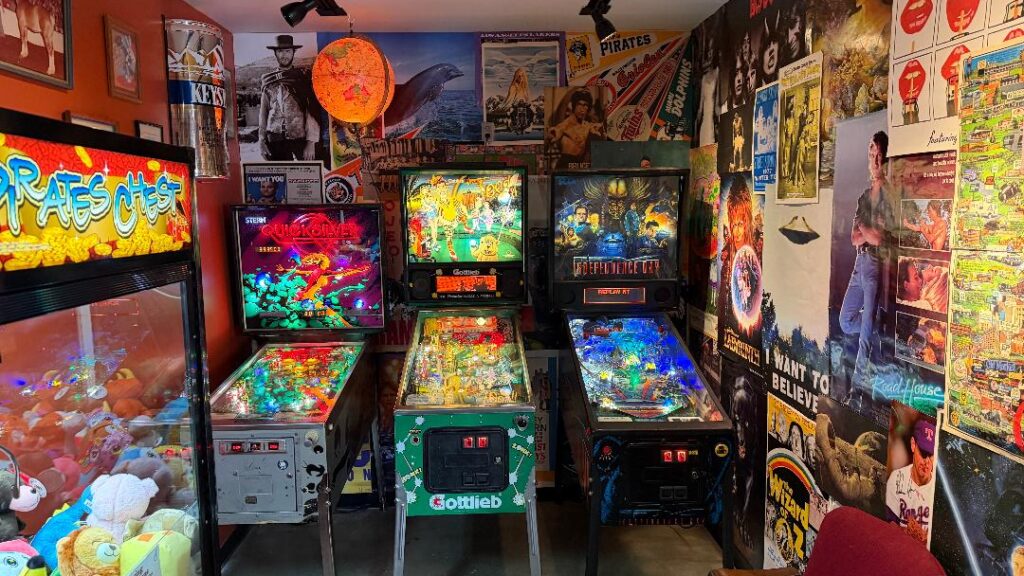 Very Important Pizza Pinball Machines