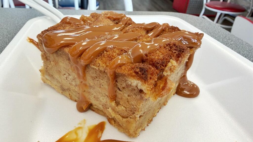 Aviles Latin Market Bread Pudding
