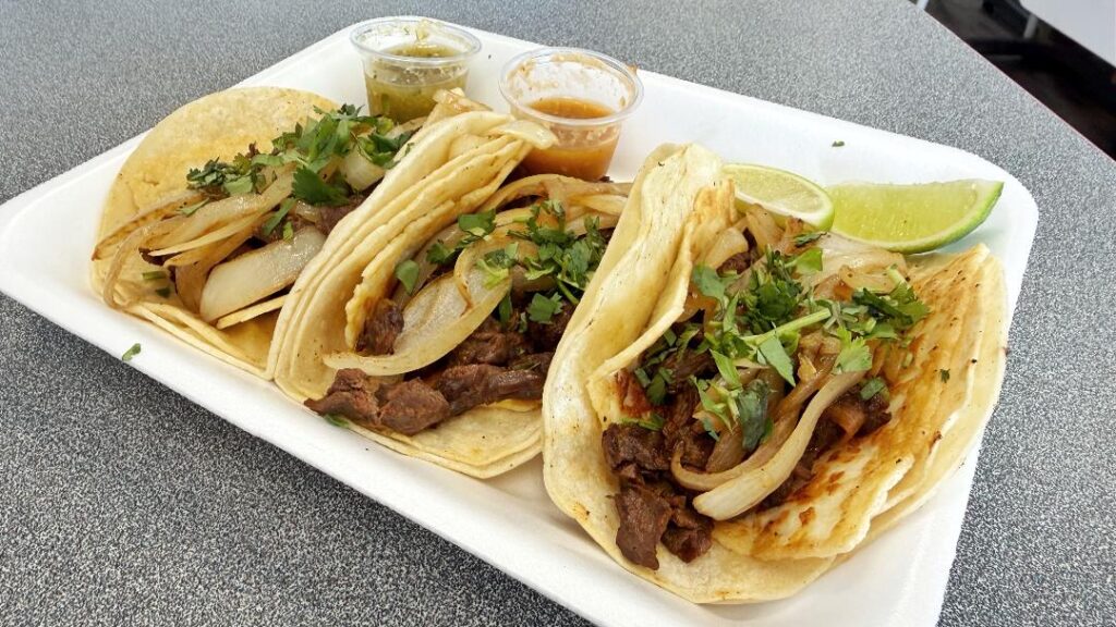 Aviles Latin Market Vampiro Tacos