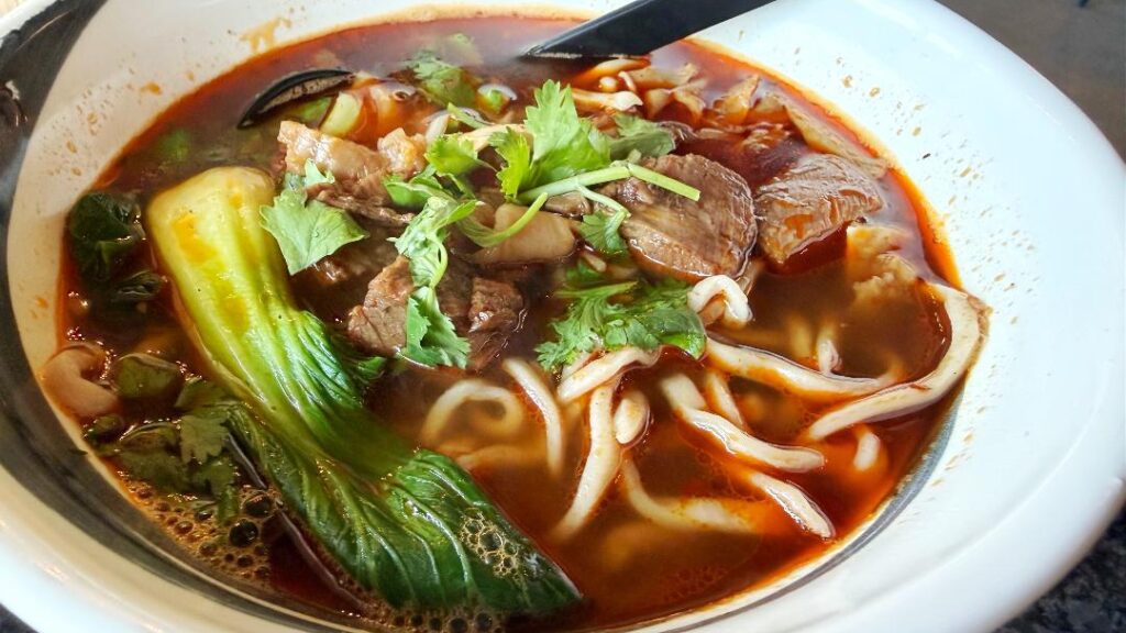 Bobo's Noodles & Dumplings Beef Noodle Soup