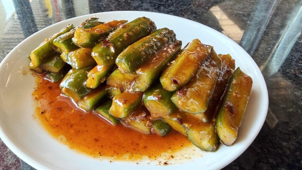 Bobo's Noodles & Dumplings Spicy Cucumber Salad