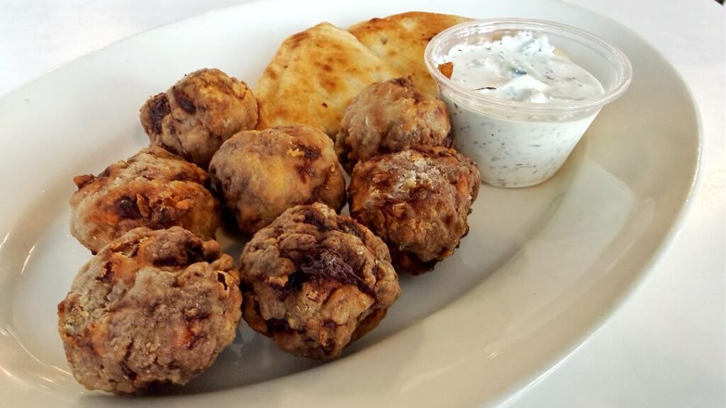 Jim & Jennie's Greek Village Keftedes