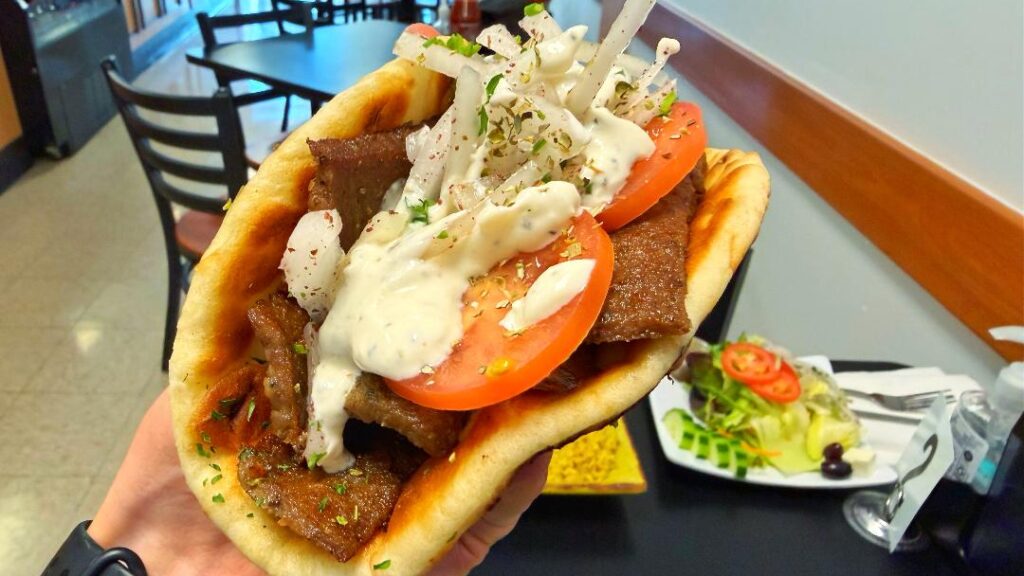 Legacy Gyros Gyro (in hand)