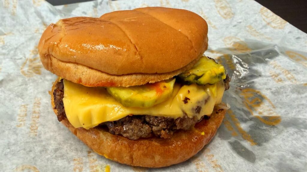 Runza Cheeseburger