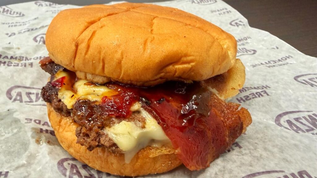Runza Jammin' Bacon Cheeseburger