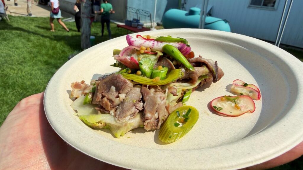 Battle of the Chefs Beef Tongue Pastrami on Rye