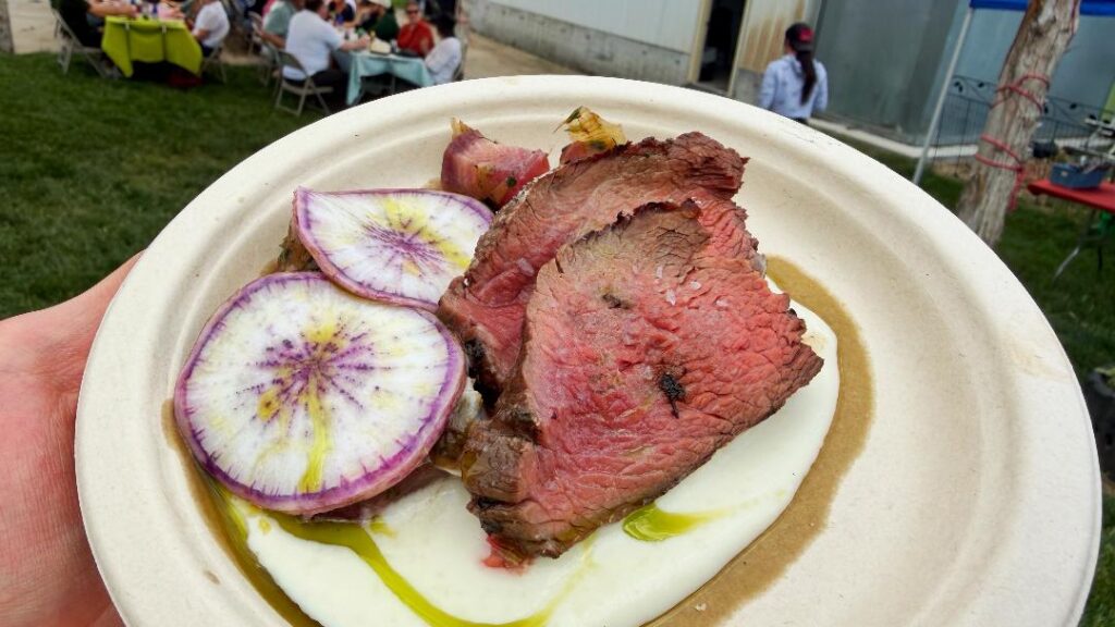 Battle of the Chefs Koji-Cured Teres Major