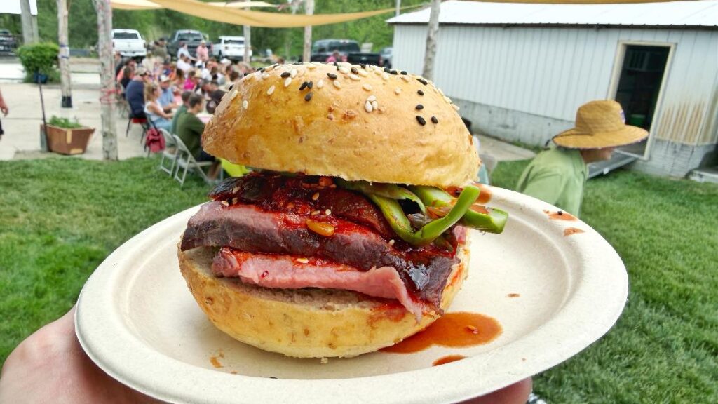 Battle of the Chefs Steak & Asparagus Sandwich