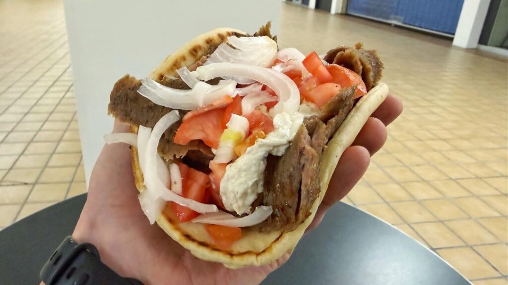 John's Grecian Delight Gyro