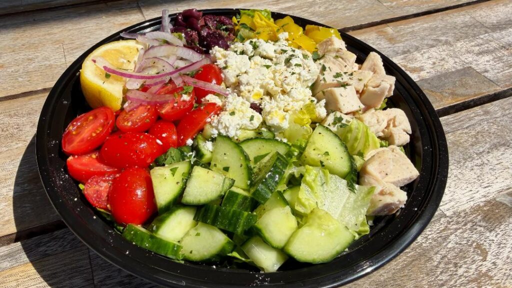 Beatnik's The Village Greek Salad
