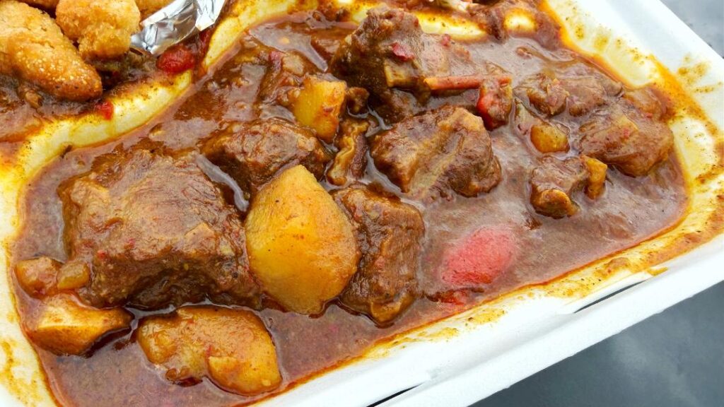 Jerk Makin Shack Curry Goat