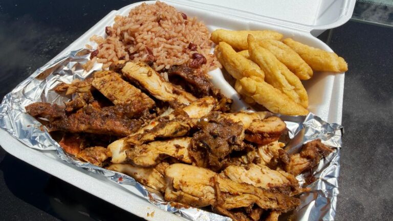 Jerk Makin Shack Jerk Chicken Plate