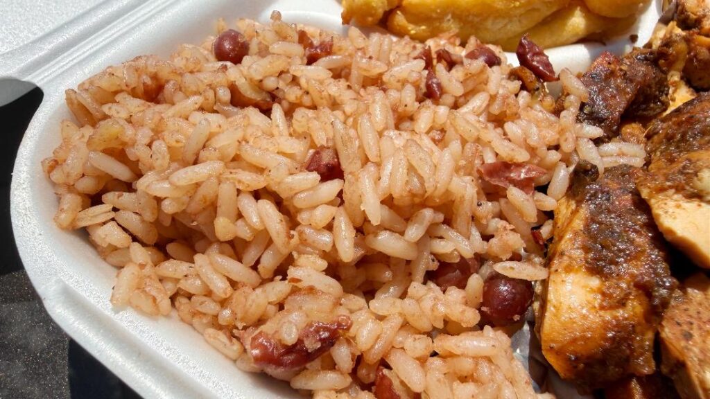 Jerk Makin Shack Rice & Beans