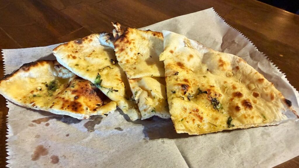 Little India Garlic Naan