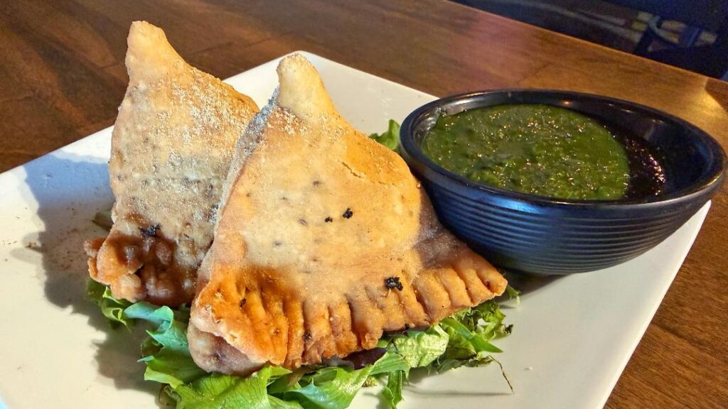 Little India Spiced Beef Samosas