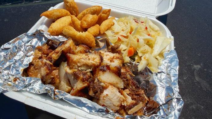 Jerk Makin Shack Jerk Pork Plate