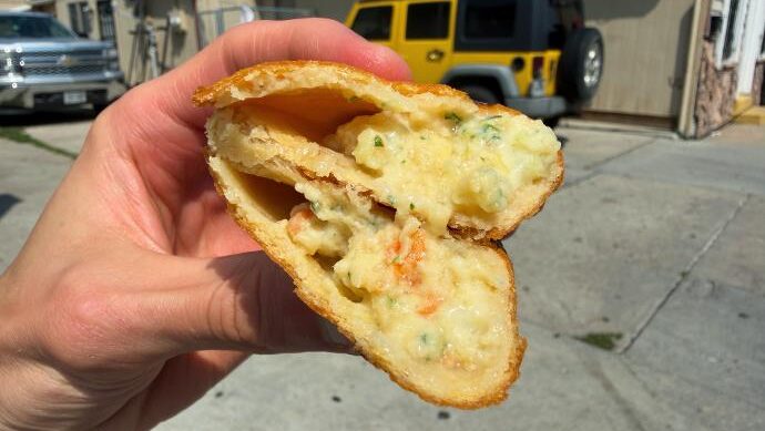 Latin Bites Shrimp Empanada