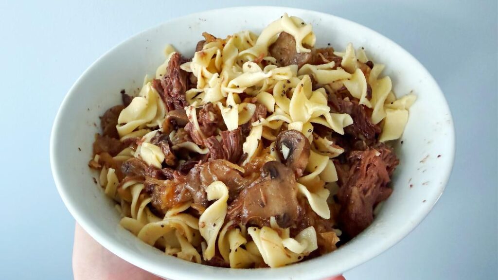 Mealbox Beef Stroganoff