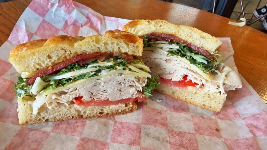 Mercredi Market Turkey Sandwich