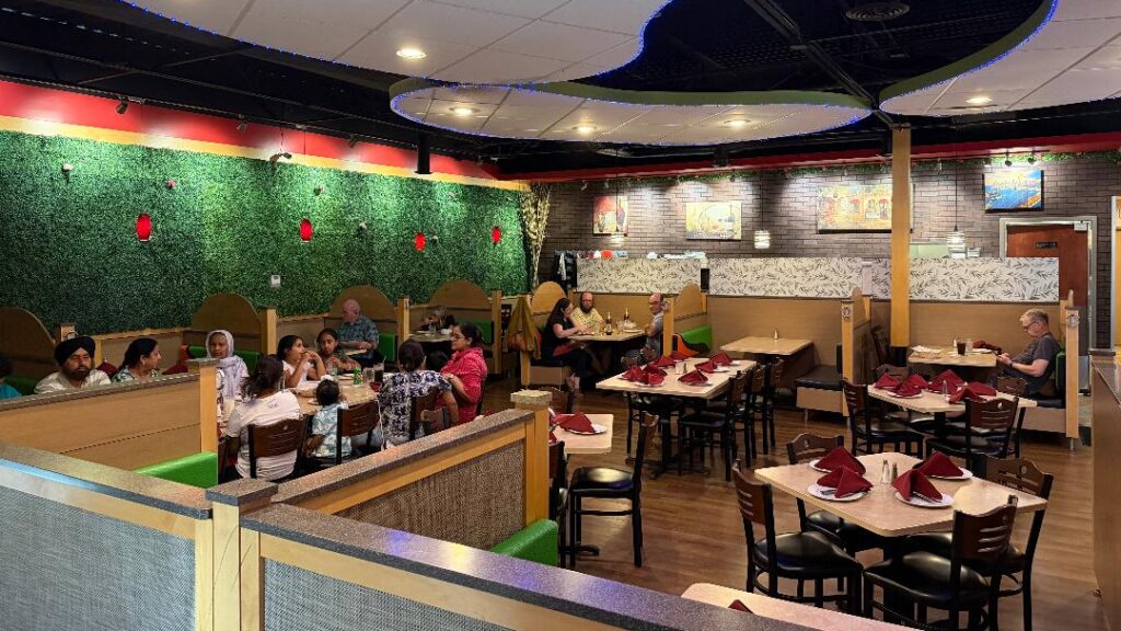 Star Indian Cuisine Interior
