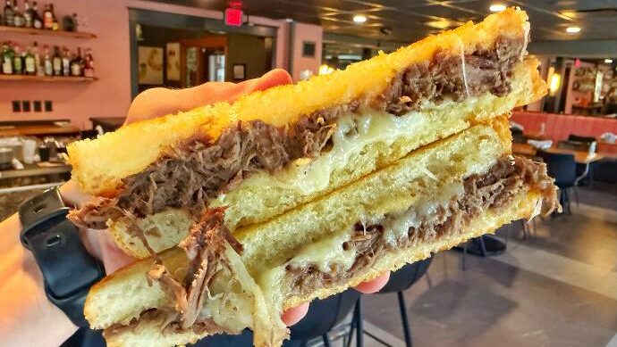 Ooh De Lally Short Rib Grilled Cheese