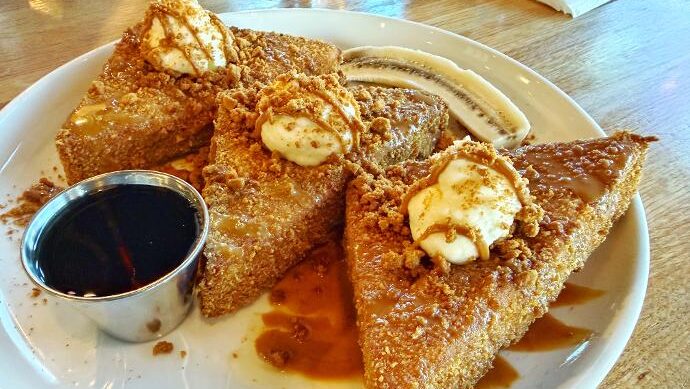 Good Lookin' Cookie Butter Banana French Toast