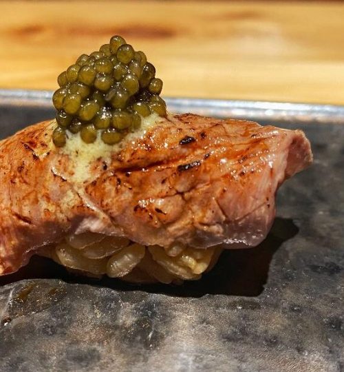 Ota Aburi Wagyu with Caviar