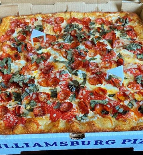 Williamsburg Pizza Cup & Char Grandma